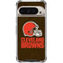 NFL Cleveland Browns Distressed Pixel 9/9 Pro Clear Case